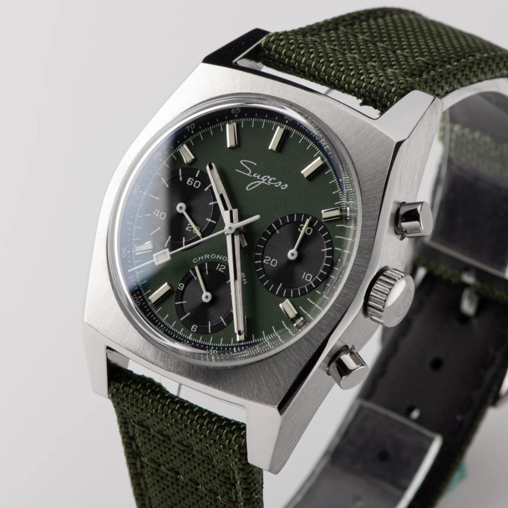 Sugess Chrono Domed Verdan