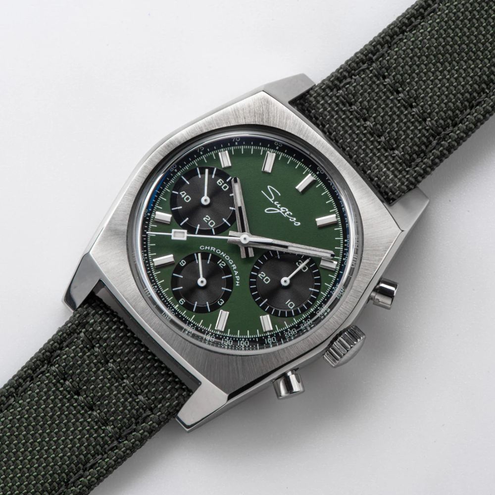 Sugess Chrono Domed Verdan