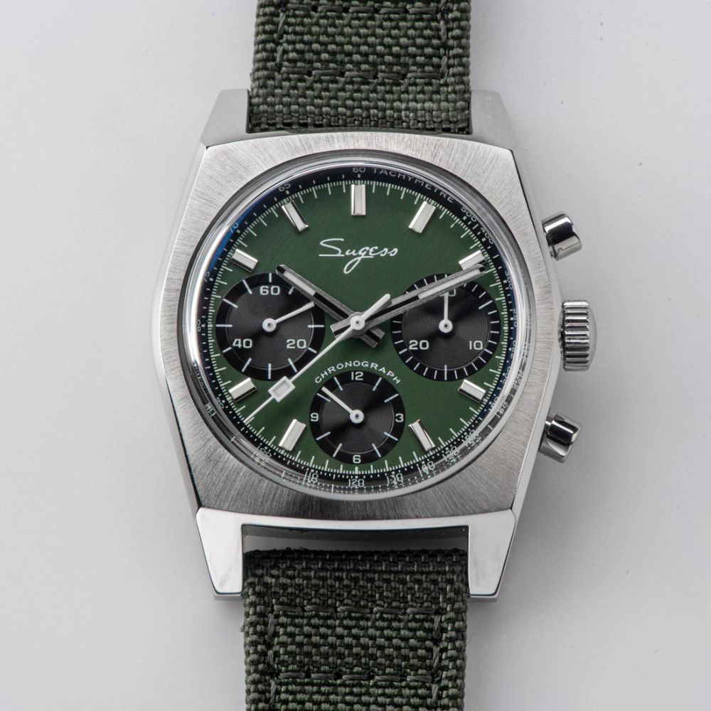 Sugess Chrono Domed Verdan