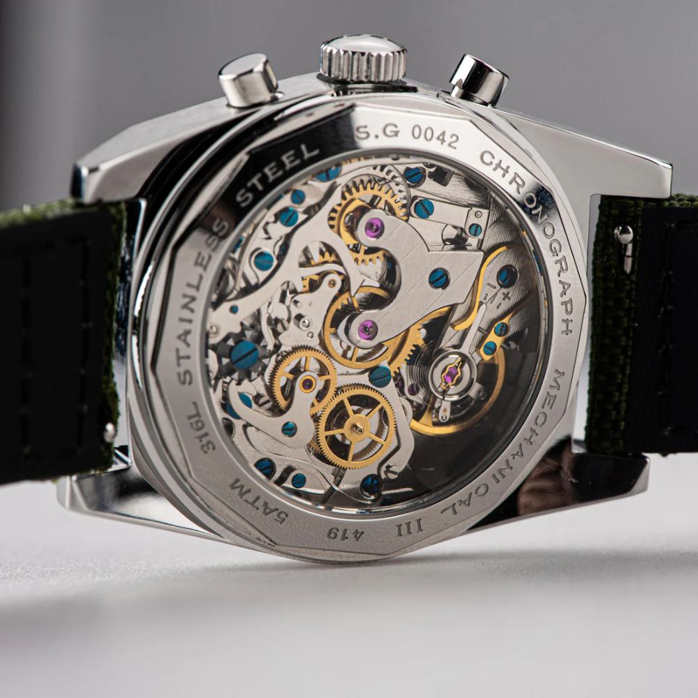 Sugess Chrono Domed Verdan