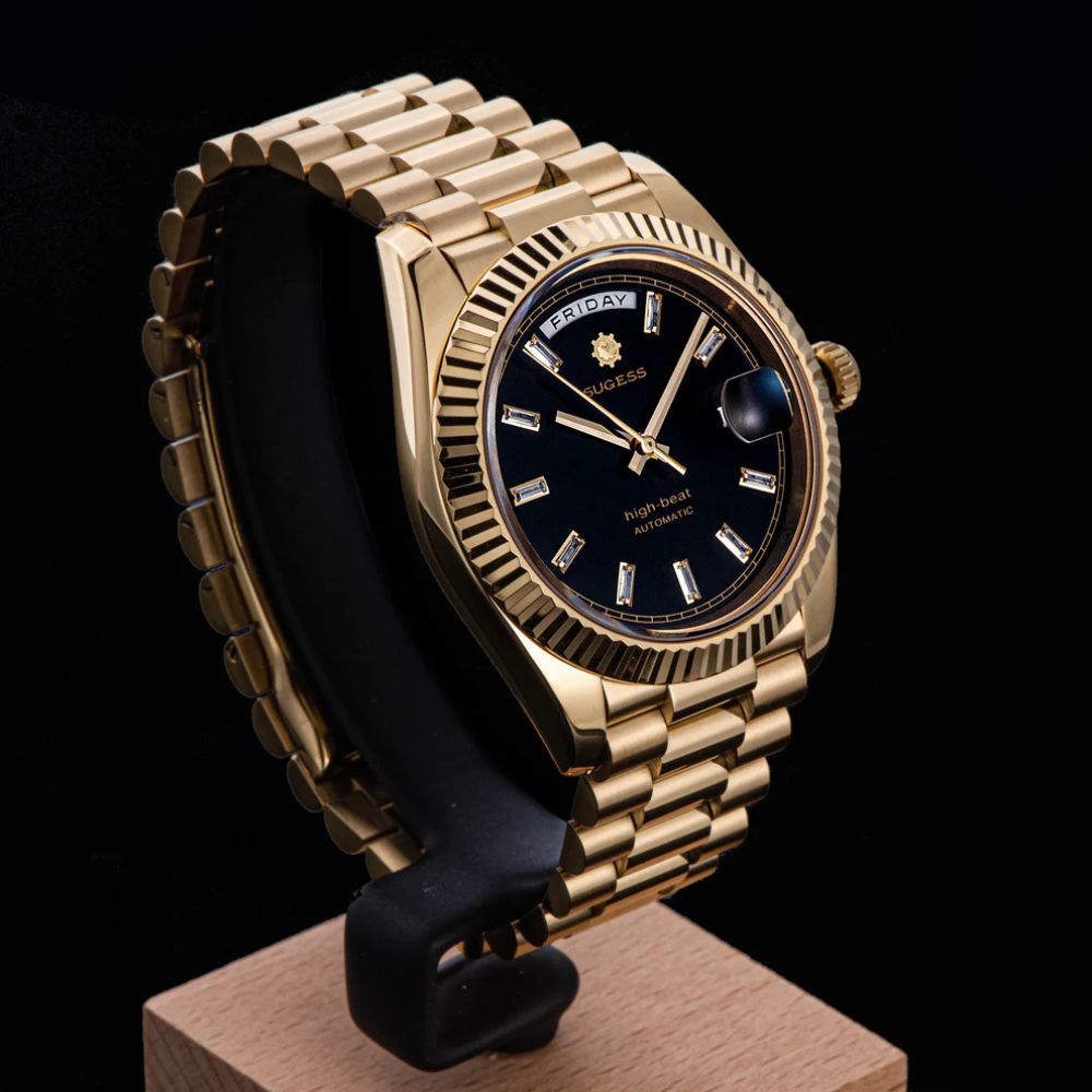 Sugess Chrono President Gold