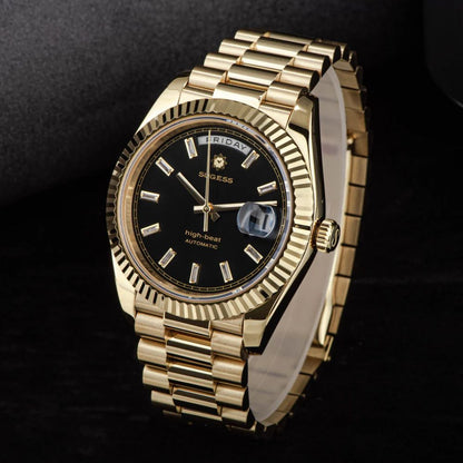 Sugess Chrono President Gold
