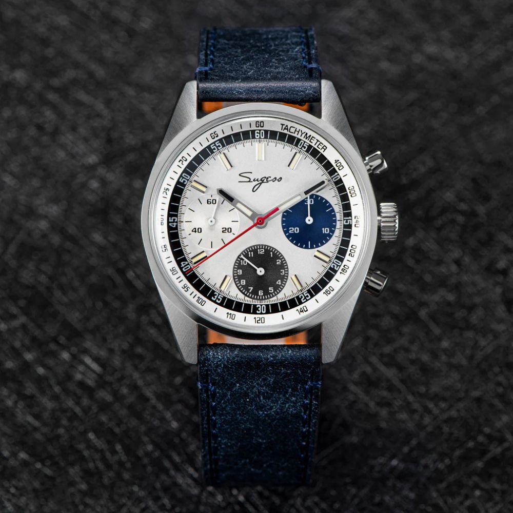 Sugess Chrono Stainless Bezel