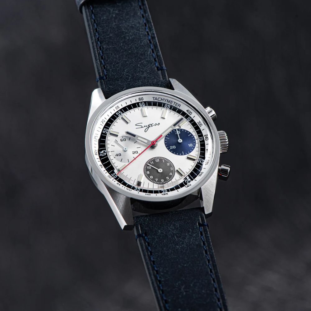 Sugess Chrono Stainless Bezel