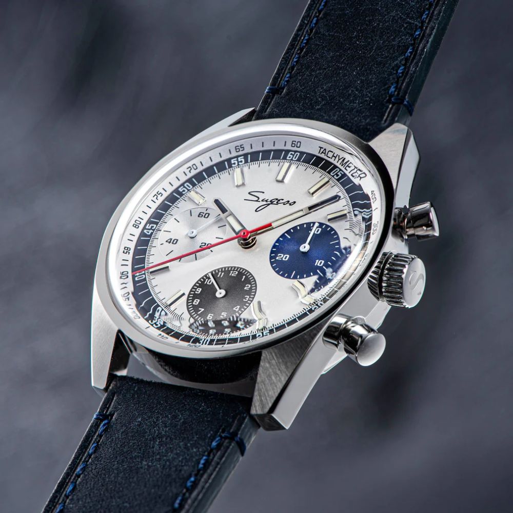 Sugess Chrono Stainless Bezel